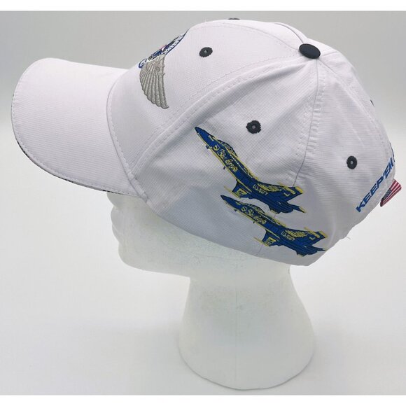 Wings Over Houston Airshow Eagle Squadron Normandy Blue Angels Commemorative Hat - Picture 2 of 5